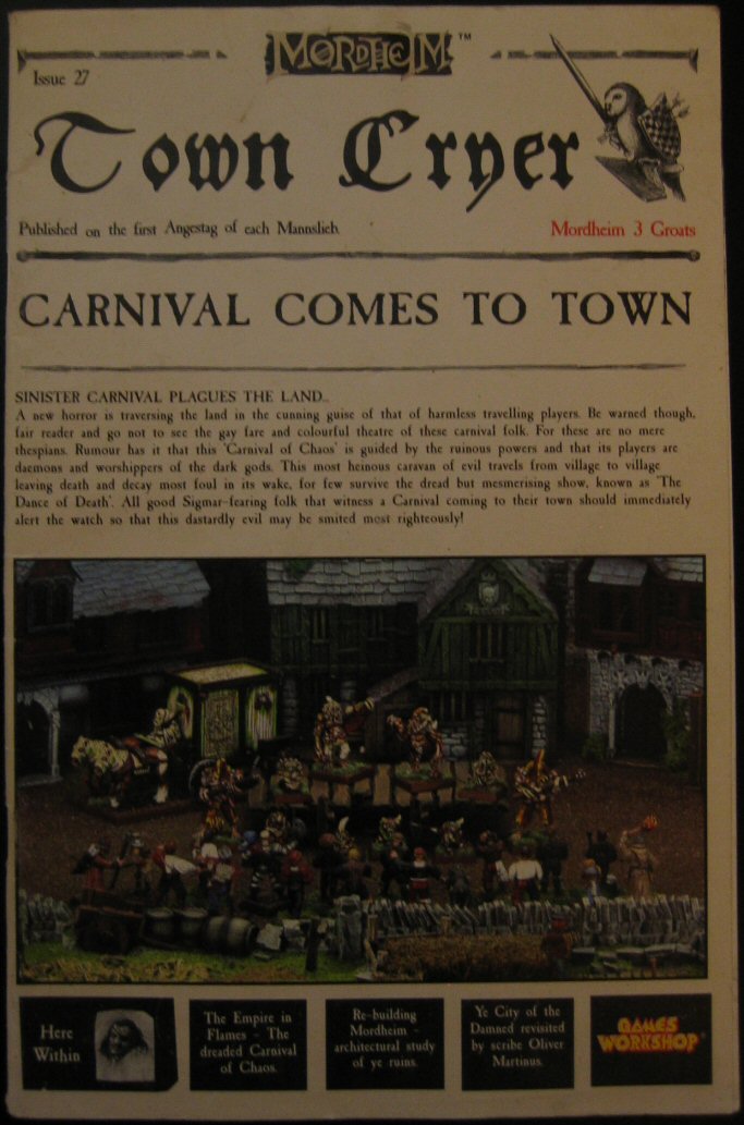 Town Cryer Issue 27 Cover