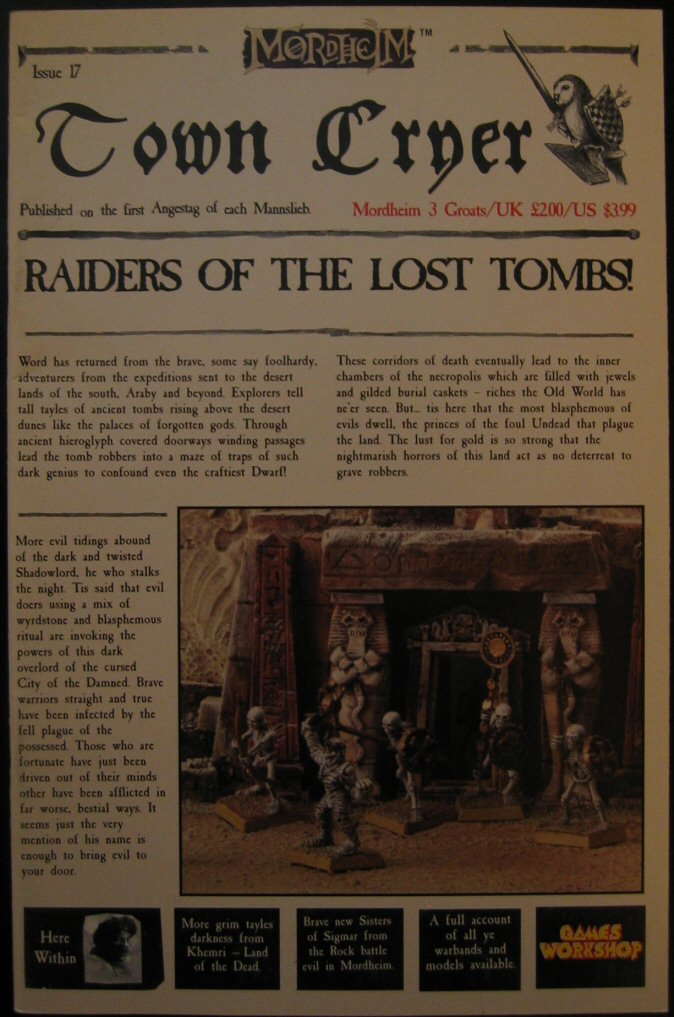Town Cryer Issue 17 Cover